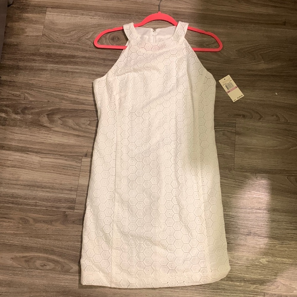 Michael kors white mini dress